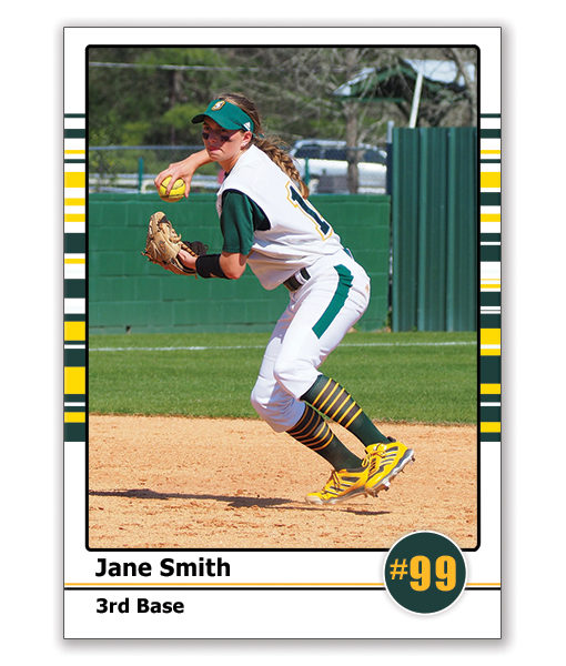 college-softball-trading-cards