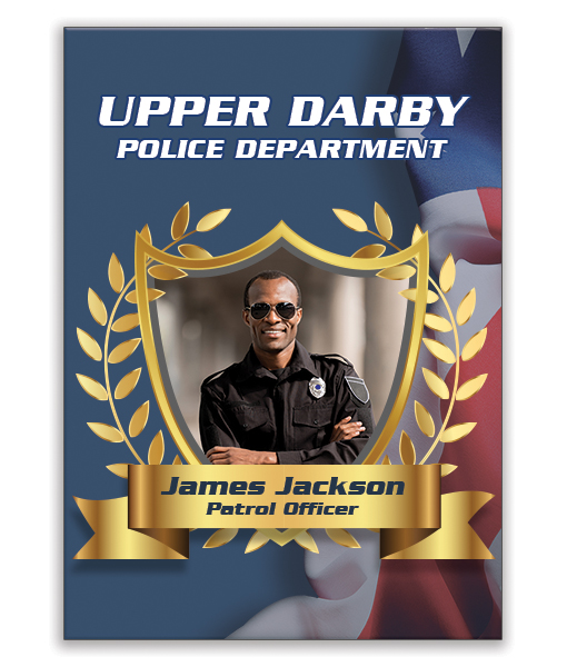 Police Trading card FRONT