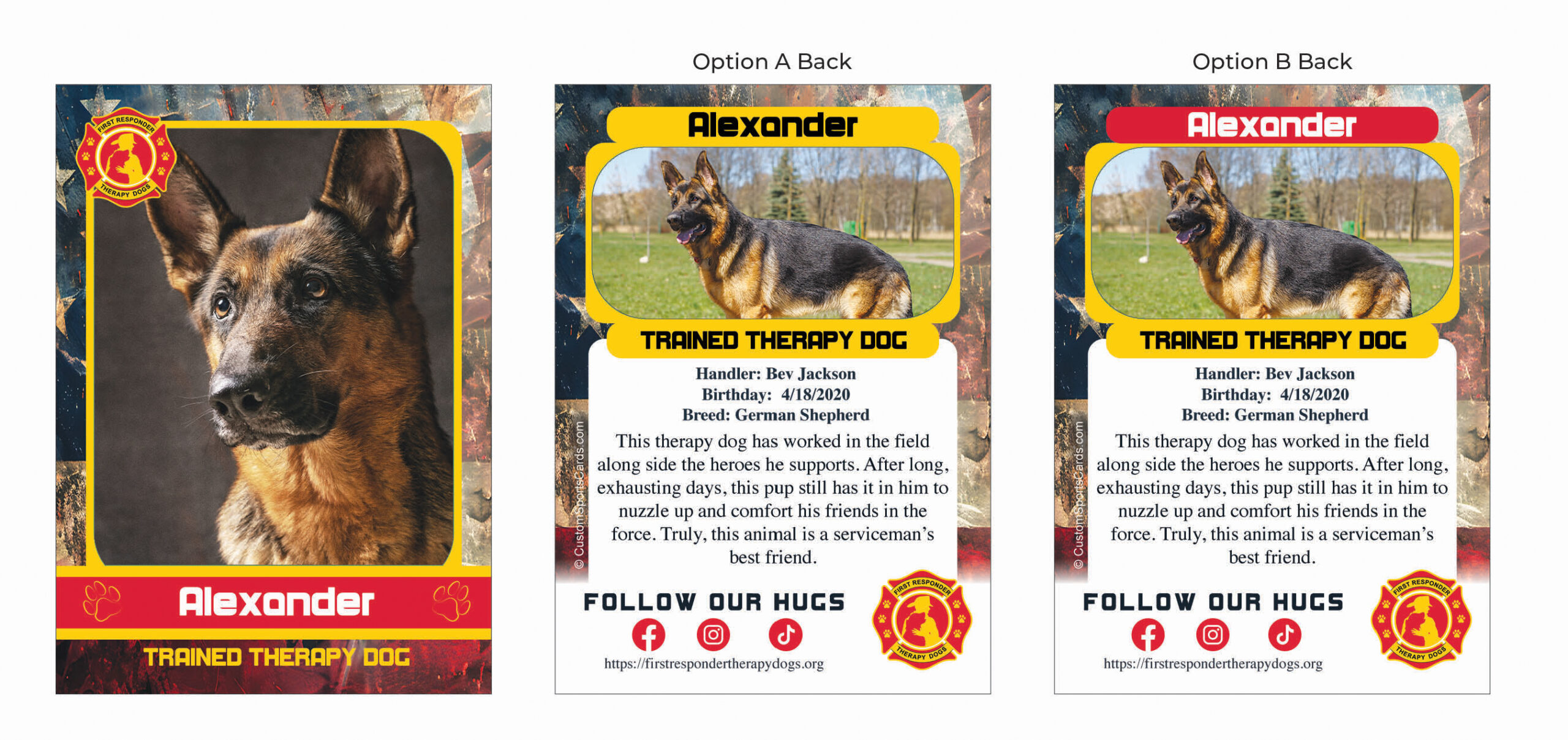 German Shepherd Therapy Dog