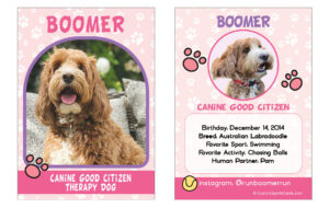Custom dog cards