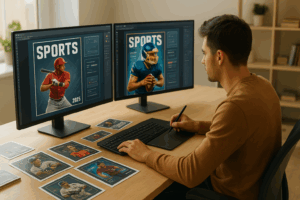 Designing Custom Sports Cards